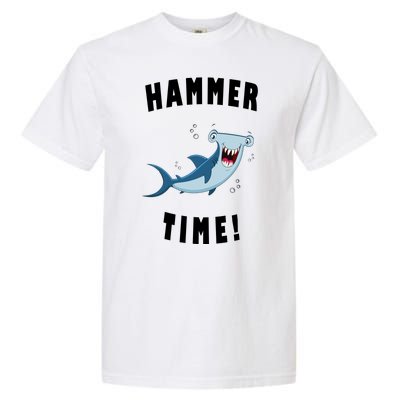 Hammer Time Funny Hammerhead Shark Garment-Dyed Heavyweight T-Shirt