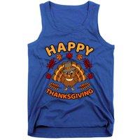 Happy Thanksgiving Funny Turkey Family Graphic Cool Gift Tank Top