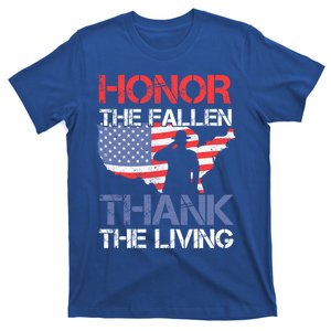 Honor The Fallen Thank The Living Memorial Day Meaningful Gift T-Shirt