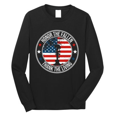 Honor The Fallen Thank The Living Memorial Day Long Sleeve Shirt