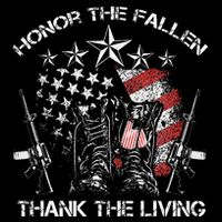 Honor The Fallen Thank The Living Memorial Day City Backpack