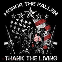 Honor The Fallen Thank The Living Memorial Day Poster