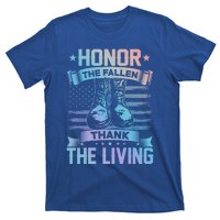 Honor The Fallen Thank The Living Memorial Day Veterans Day Gift T-Shirt