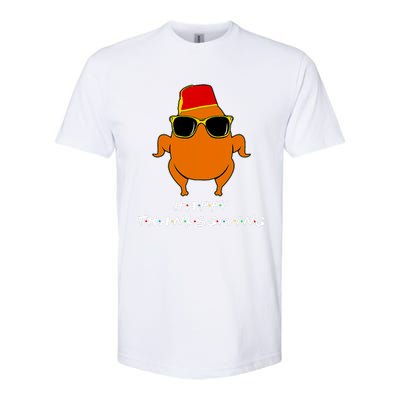 Happy Thanksgiving Friends Turkey Softstyle CVC T-Shirt