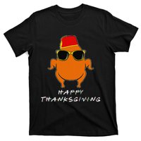 Happy Thanksgiving Friends Turkey For Turkey T-Shirt