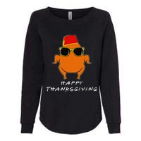 Happy Thanksgiving Friends Turkey For Turkey Womens California Wash Sweatshirt