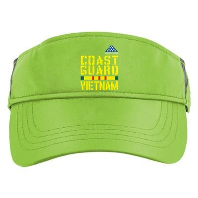 Honor The Fallen Coast Guard Vietnam Gift Adult Drive Performance Visor