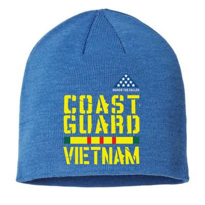 Honor The Fallen Coast Guard Vietnam Gift Sustainable Beanie