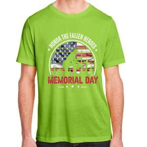 Honor The Fallen Heroes Memorial Day Gift Adult ChromaSoft Performance T-Shirt