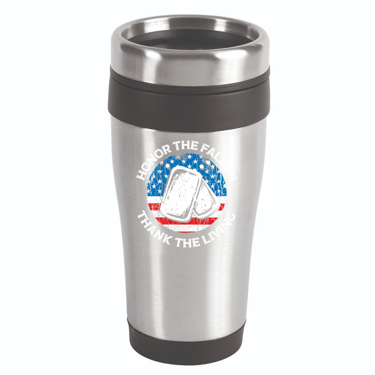 Honor The Fallen Thank The Living Veterans Day Appreciation Meaningful Gift 16oz Travel Tumbler