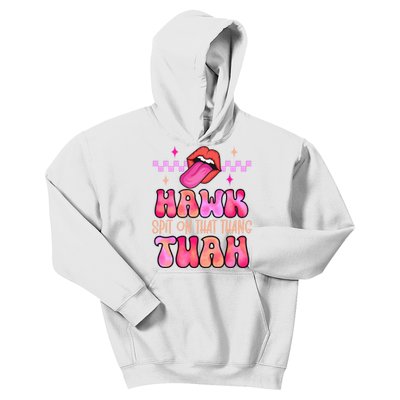 Hawk Tuah Funny Viral Humor Meme Video Kids Hoodie