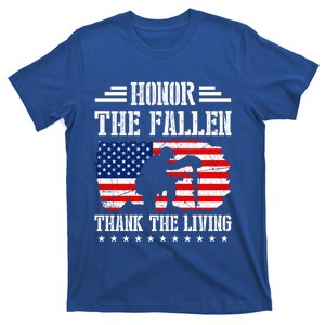 Honor The Fallen Gift Thank The Living Gift Memorial Day Gift T-Shirt