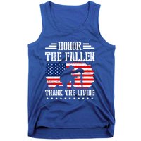 Honor The Fallen Gift Thank The Living Gift Memorial Day Gift Tank Top