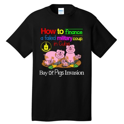 How To Finance A Failed Military Coup In Cuba Bay Of Pigs Invasion Tall T-Shirt