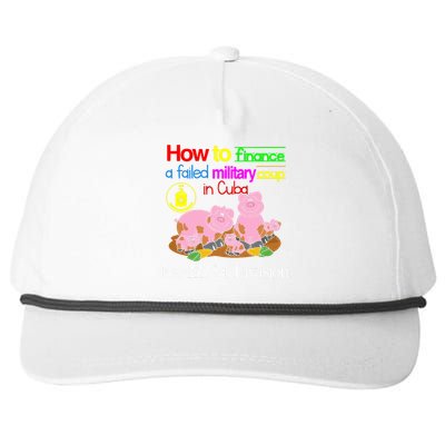 How To Finance A Failed Military Coup In Cuba Bay Of Pigs Invasion Snapback Five-Panel Rope Hat