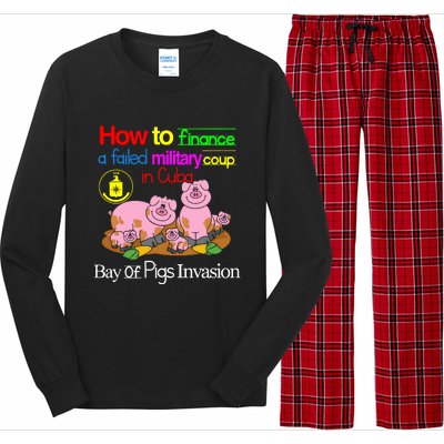 How To Finance A Failed Military Coup In Cuba Bay Of Pigs Invasion Long Sleeve Pajama Set