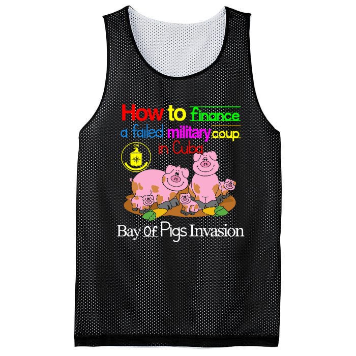 How To Finance A Failed Military Coup In Cuba Bay Of Pigs Invasion Mesh Reversible Basketball Jersey Tank