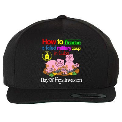 How To Finance A Failed Military Coup In Cuba Bay Of Pigs Invasion Wool Snapback Cap