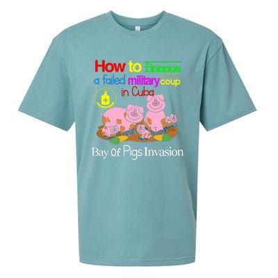 How To Finance A Failed Military Coup In Cuba Bay Of Pigs Invasion Sueded Cloud Jersey T-Shirt