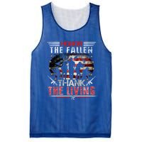 Honor The Fallen Veteran Themed Military Support Memorial Gift Mesh Reversible Basketball Jersey Tank