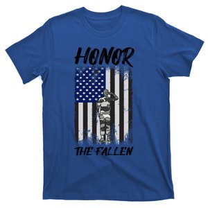 Honor The Fallen American Flag For Patriots Cool Gift T-Shirt