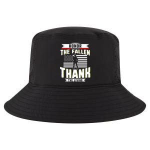 Honor The Fallen Thank Living Memorial Day Military May 25th Cool Gift Cool Comfort Performance Bucket Hat