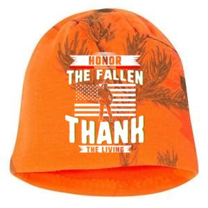 Honor The Fallen Thank Living Memorial Day Military May 25th Cool Gift Kati - Camo Knit Beanie