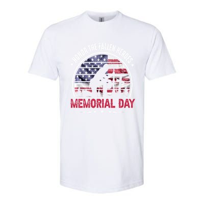 Honor The Fallen Heroes Memorial Day Cool Gift Softstyle CVC T-Shirt