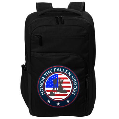 Honor The Fallen Heroes Gift Meaningful Gift Patriotic American Sweater Impact Tech Backpack