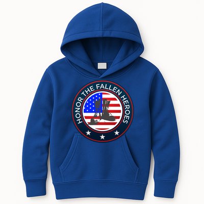 Honor The Fallen Heroes Gift Meaningful Gift Patriotic American Sweater Kids Hoodie