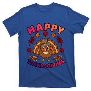 Happy Thanksgiving Funny Turkey Family Graphic Gift T-Shirt