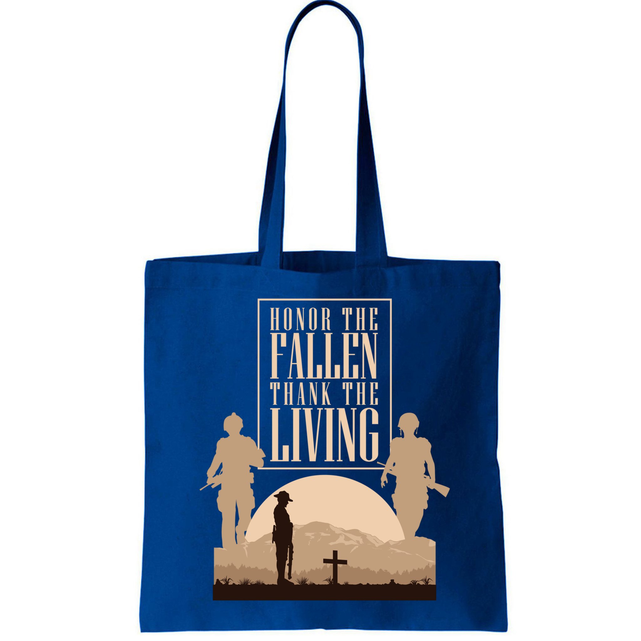 Honor The Fallen Thank The Living Military Pride Gift Bag