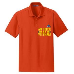 Honor The Fallen Air Force Vietnam Funny Gift Dry Zone Grid Polo