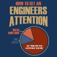 How To Get An Engineers Attention Funny Engineer Gift Full-Length Apron With Pockets