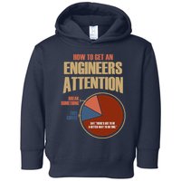 How To Get An Engineers Attention Funny Engineer Gift Toddler Hoodie