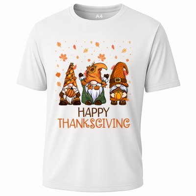 Happy Thanksgiving Gnome Squad Performance Shirt