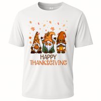 Happy Thanksgiving Gnome Squad Cooling Performance Crew T-Shirt