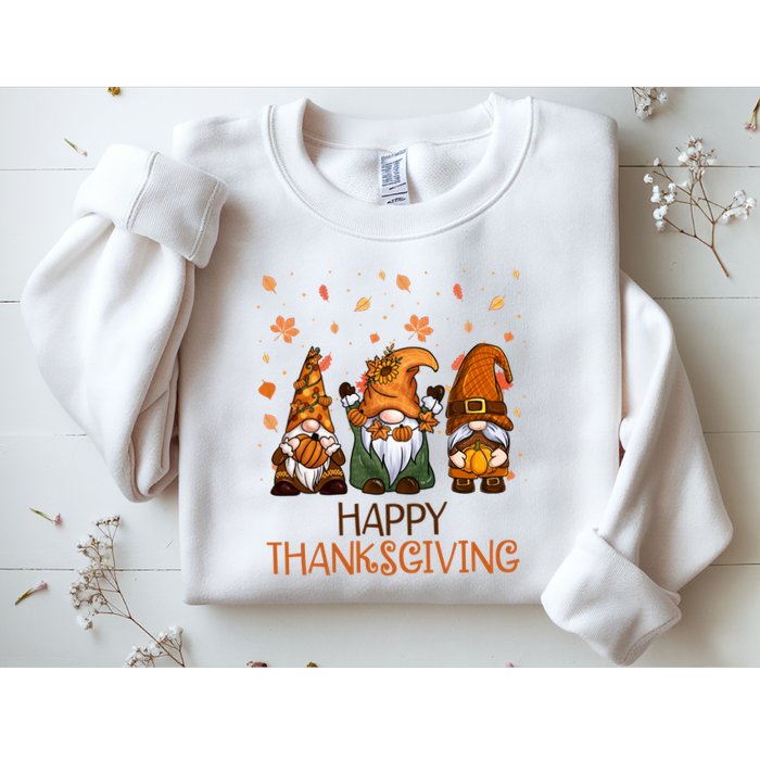Happy Thanksgiving Gnome Squad Sweatshirt