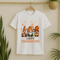 Happy Thanksgiving Gnome Squad T-Shirt