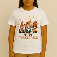 Happy Thanksgiving Gnome Squad T-Shirt