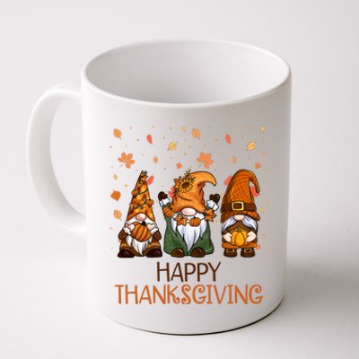 Happy Thanksgiving Gnome Squad Coffee Mug