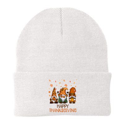 Happy Thanksgiving Gnome Squad Beanie