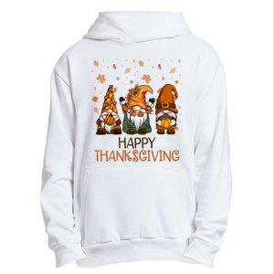 Happy Thanksgiving Gnome Squad Urban Pullover Hoodie