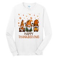 Happy Thanksgiving Gnome Squad Tall Long Sleeve T-Shirt