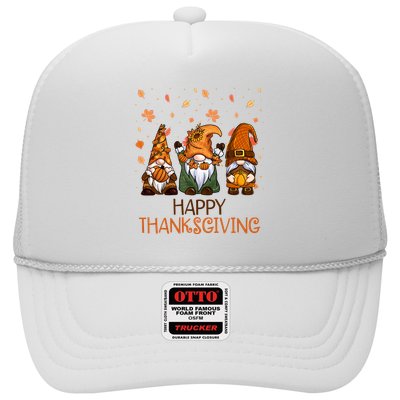Happy Thanksgiving Gnome Squad Trucker Hat