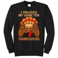 Happy Thanksgiving Gaming Fall Turkey Gamer Sweatshirt