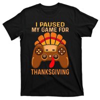 Happy Thanksgiving Gaming Fall Turkey Gamer T-Shirt