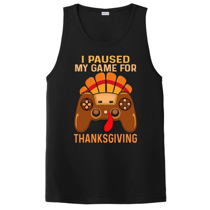 Happy Thanksgiving Gaming Fall Turkey Gamer PosiCharge Competitor Tank