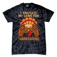 Happy Thanksgiving gaming fall Turkey gamer Tie-Dye T-Shirt