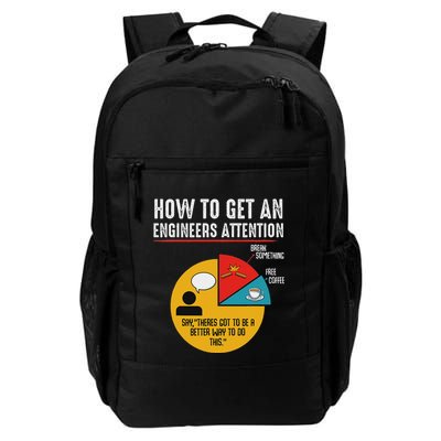 How To Get An Engineers Attention Engineer Technology Funny Daily Commute Backpack